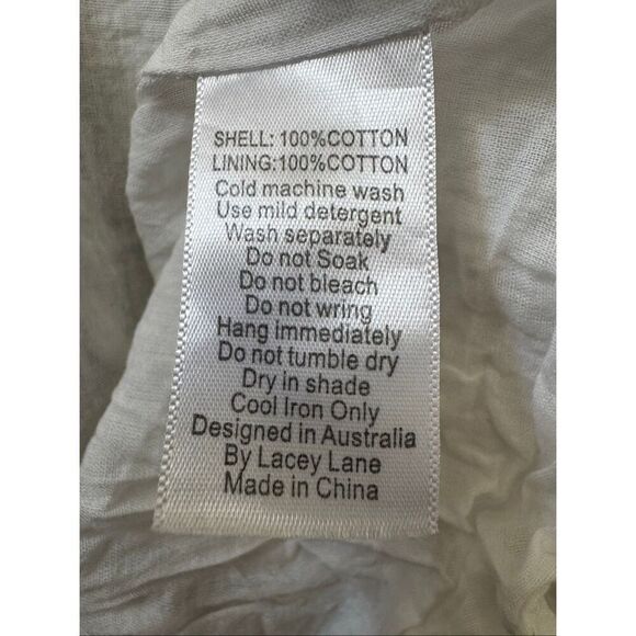 Lacey lane 7 girls Peggy Sue Dutch Tulip 100% cotton apron vintage 70s style flo - Picture 8 of 8